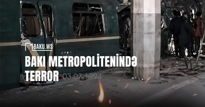 Bakı metrosunda baş verən terror aktından 32 il ötür