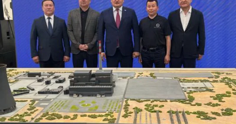 Qazaxıstanda 700 MVt gücündə yeni elektrik stansiyasının tikintisinə start verilib