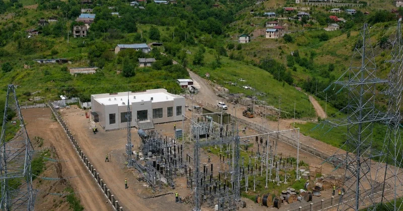 Xankəndi və Ağdərədə 110 kV luq yarımstansiyalar tikilir