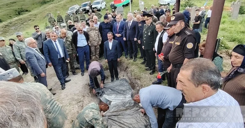 33 il sonra nəşinin qalıqları tapılan Kəlbəcər sakini dəfn olundu
