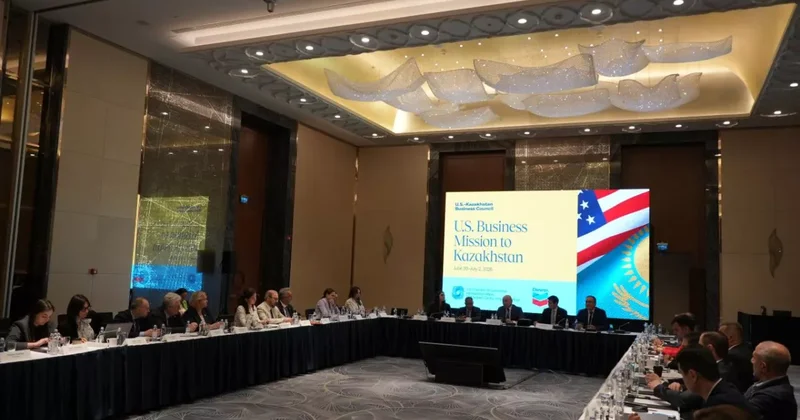 В Астане прошёл бизнес диалог Казахстана и США