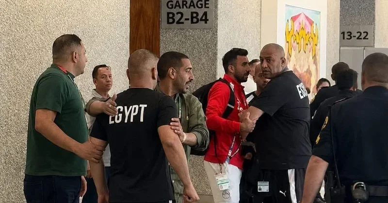 Uşağa görə ara qarışdı: Misir millisinin otelində polis qalmaqalı