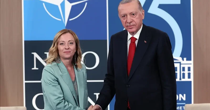 Ərdoğan və Meloni Türkiyə İtaliya münasibətlərini müzakirə ediblər
