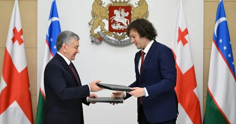 Узбекистан и Грузия подписали декларацию о стратегическом партнерстве
