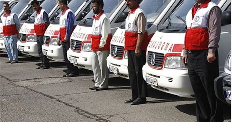Tehranda səyyar xəstəxanalar quraşdırılıb