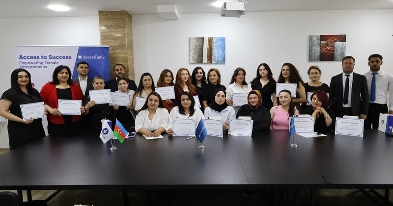 AccessBank Qarabağda qadın sahibkarlar üçün maarifləndirici təlim keçirib