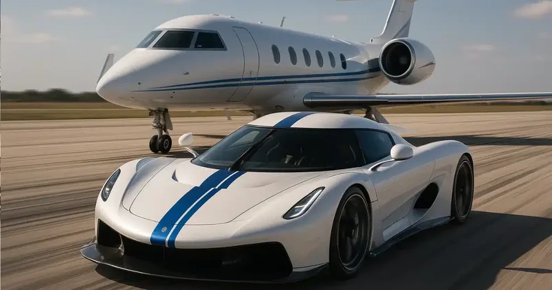 Koenigsegg in yaradıcısı qeyri adi təyyarə hazırlayır