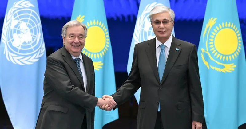 Tokayev və Quterreş Almatıda BMT nin islahatı məsələsini müzakirə ediblər