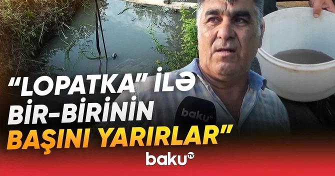 Sakinlər fəryad edirlər: Ölüm ayağındayıq, ağlayırıq