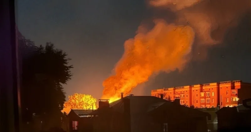 Ukrayna ordusu Krımı bombardman etdi Neft bazası vuruldu