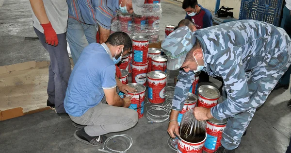 112 kiloqramdan artıq hazır qida məhsulları nın heroin olduğu aşkarlanıb