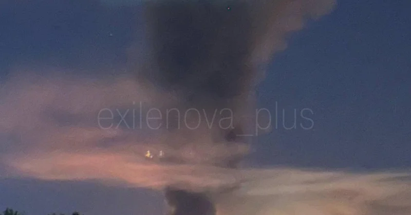 Belqorodda PUA ların hazırlandığı universitet yandı VİDEO