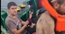 Türk gəmisi vuruldu ağır yaralılar var (Video)
