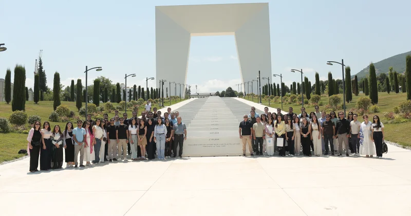 “Heydər Əliyev məktəbi” layihəsinin iştirakçıları Qarabağda olublar