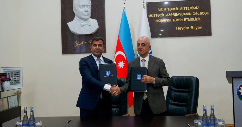 Sumqayıt Dövlət Universitetilə AzEdu arasında müqavilə imzalandı FOTO