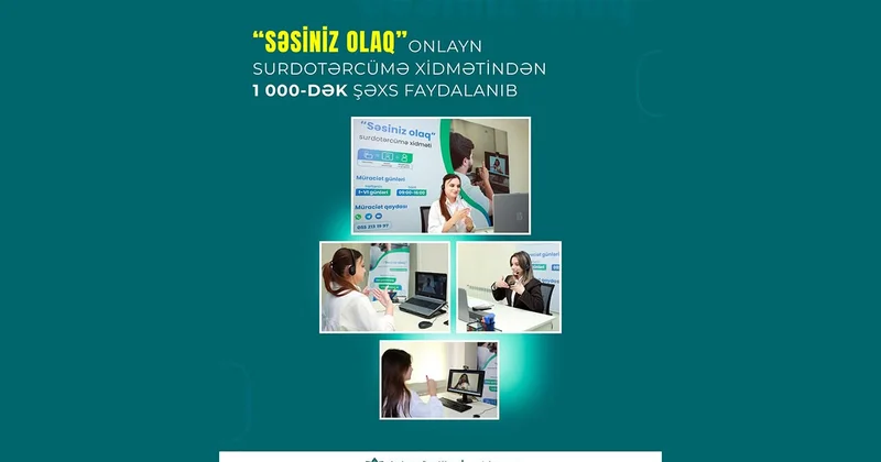 “Səsiniz olaq” xidmətindən 1000 dək şəxs faydalandı
