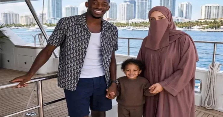 Dembele həyat yoldaşı ilə FOTOSUNU paylaşdı: görün nə oldu