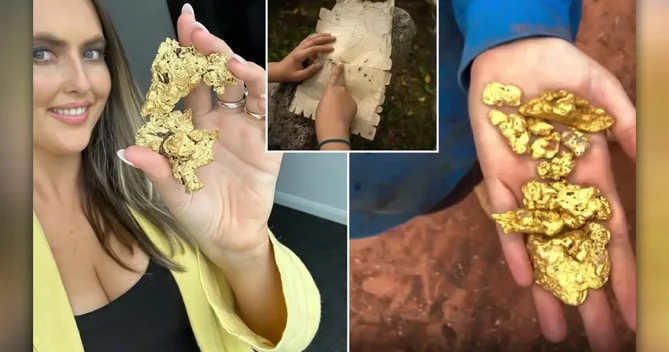 Qazdığı hər yerdən qızıl tapan xəzinə ovçusu xəritəni paylaşdı