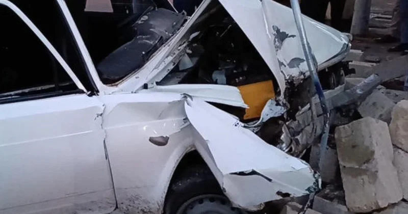 Lənkəran VAZ Chevrolet Cruz la toqquşdu Xəsarət alanlar var