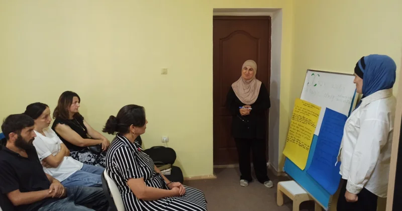 Ağdam Sosial Xidmət Mərkəzində benefisiarların valideynləri üçün təlim keçirilib