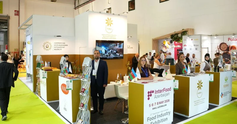 Azərbaycan sahibkarları “WorldFood Istanbul 2025” sərgisində məhsullarını təqdim edirlər FOTO
