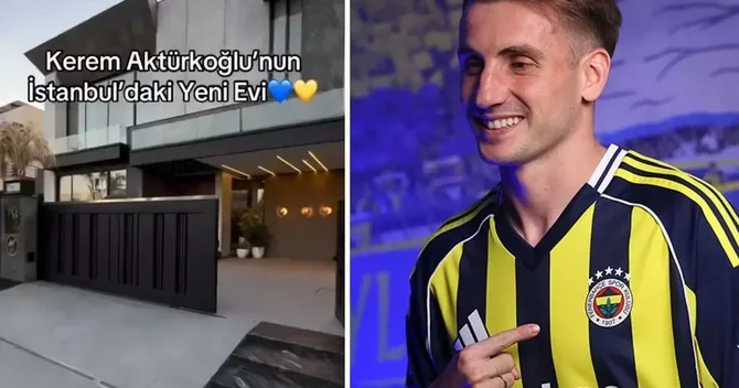 Kerem Aktürkoğlunun İstanbuldakı yeni dəbdəbəli villası gündəm oldu