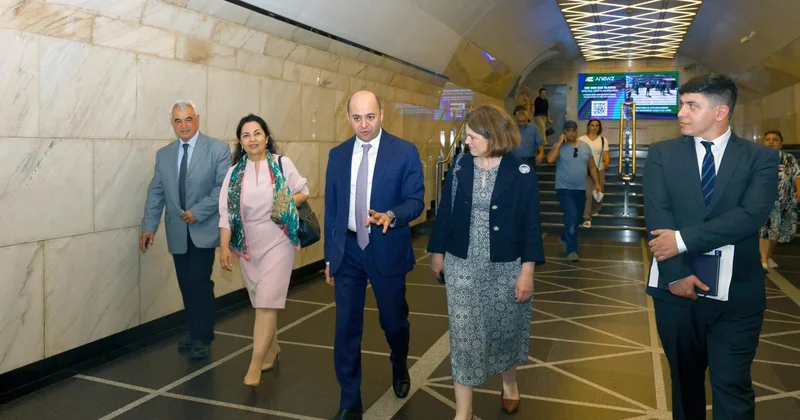 Обсуждены перспективы сотрудничества Бакинского метрополитена и АБР (ФОТО)
