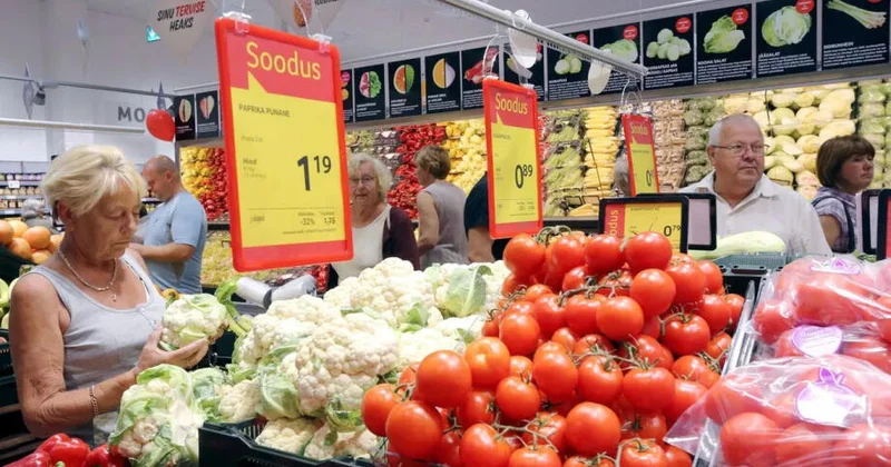 В Эстонии самый быстрый рост цен в ЕС