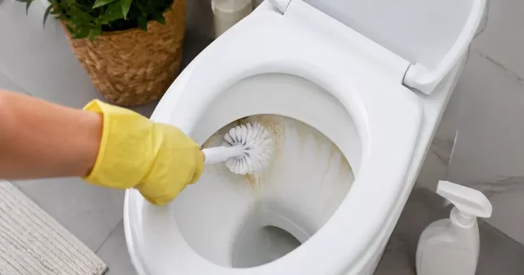 Unitazda sarı ləkələri necə çıxarmaq olar?