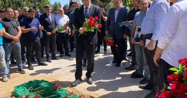 Şəhid Yusif Bağırov Buzovnada Şəhidlər Xiyabanında dəfn edildi FOTOLAR