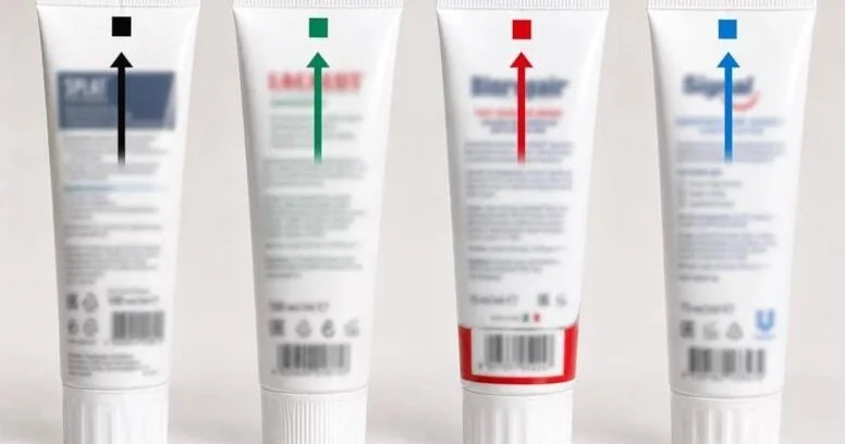 Diş məcunundakı rəngli xətlərin əsl mənası açıqlandı