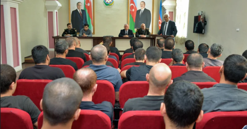 Məhkumlar üçün narkomaniya əleyhinə maarifləndirmə görüşü təşkil edilib