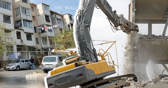 Bakıda bu rayonda 15 bina SÖKÜLƏCƏK