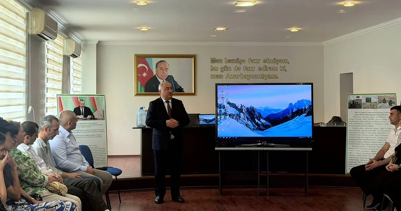 Qaradağda təlim keçirildi Fotolar