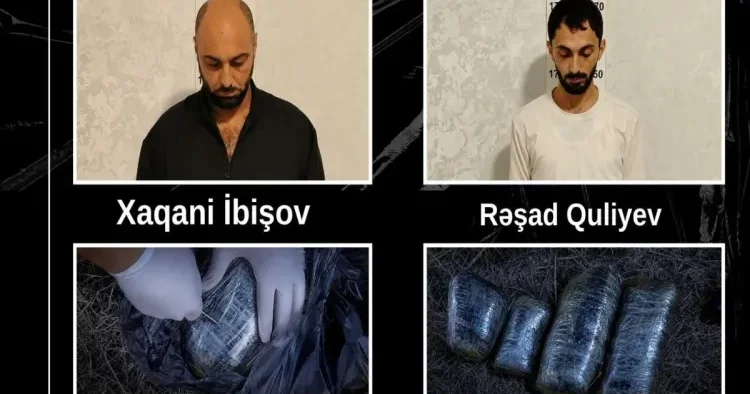 Qobustanda İran vətəndaşından satmaq üçün narkotik alan şəxslər tutuldu