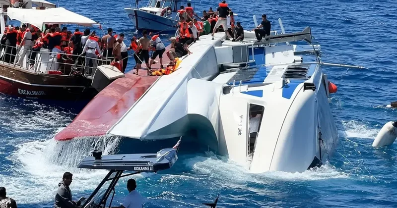 Gəmi qəzası ilə bağlı Şimali Kiprdə 3 azərbaycanlı saxlanıldı (Foto)