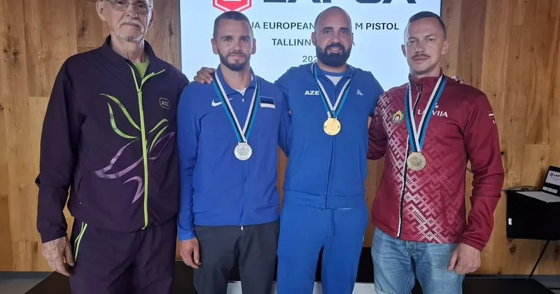 Lunev Estoniyada “qızıl” qazandı