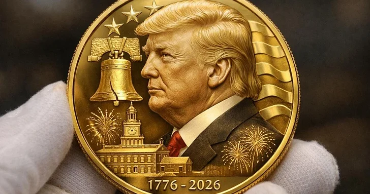 Коллекционные монеты с изображением Трампа раскупили сразу после старта продаж