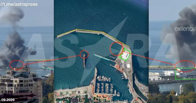ASTRA: Морские дроны атакуют Сочи ФОТО
