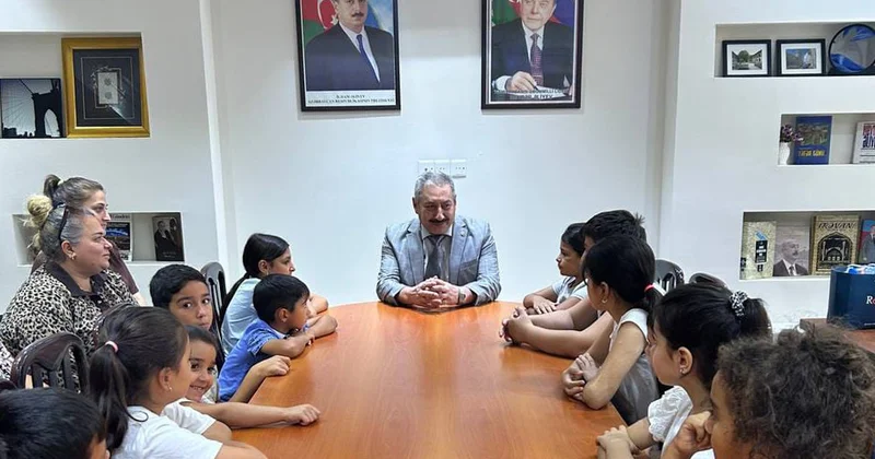 “Qərbi azərbaycanlı ailələrin məktəbyaşlı uşaqları ilə ənənəvi görüş keçirilib” Təmraz Tağıyev