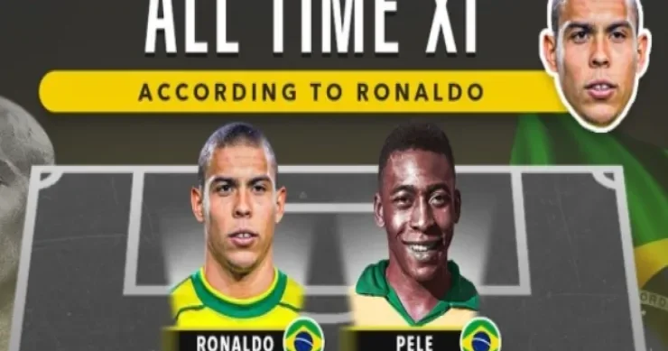 Ronaldonun tarixin ən yaxşı oyunçular komandası: Messi, Maradona, Pele... Kriştianosuz