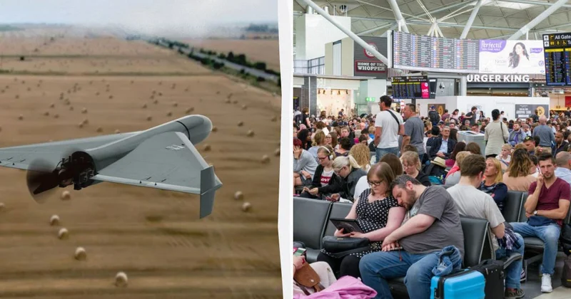 Münhen aeroportunda DRON XAOSU Bütün uçuşlar LƏĞV OLUNDU