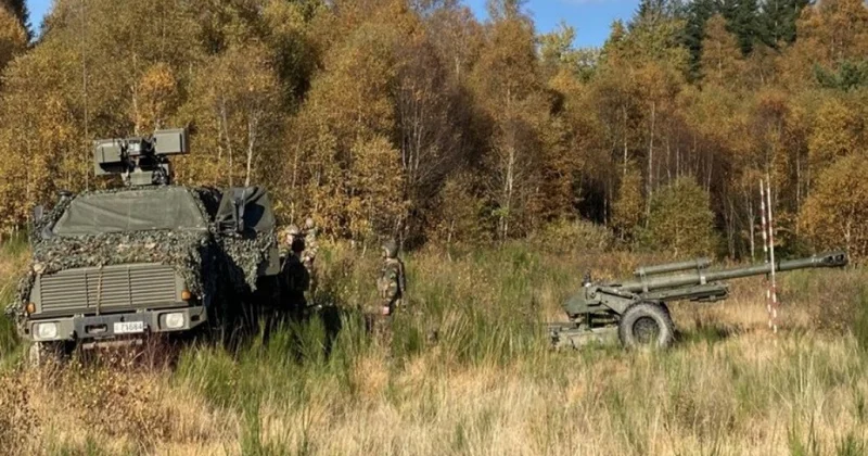 Belçikada hərbi bazanın üzərində 15 PUA aşkarlanıb