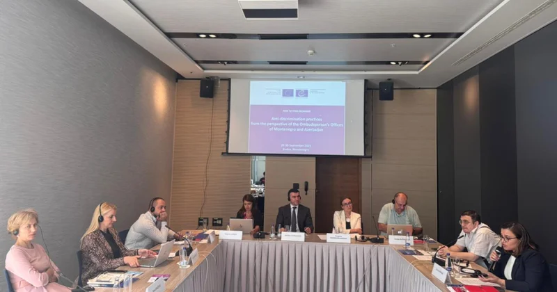Azərbaycanın və Monteneqronun Ombudsman təsisatları arasında təcrübə mübadiləsi təşkil olunub