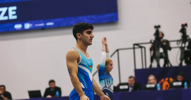 Gimnastımız ikiqat Olimpiya çempionunu üstələdi ÇEMPİON OLDU