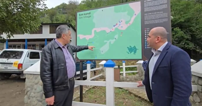 DTA Sım kəndinin turizm xəritəsini hazırlayıb