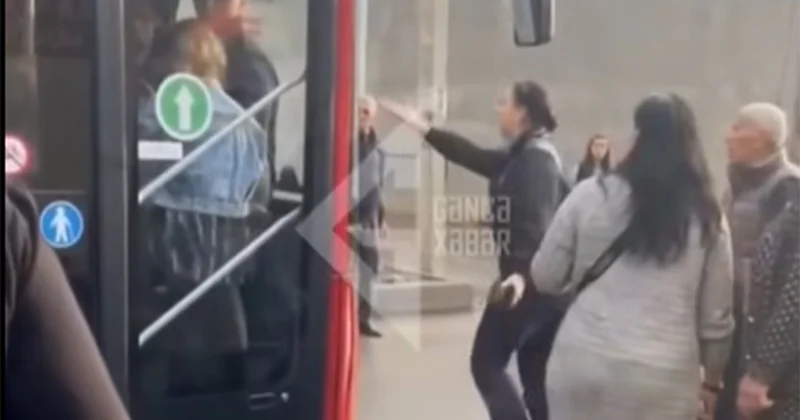 Gəncədə avtobusla bağlı çəkilmiş video haqda Açıqlama