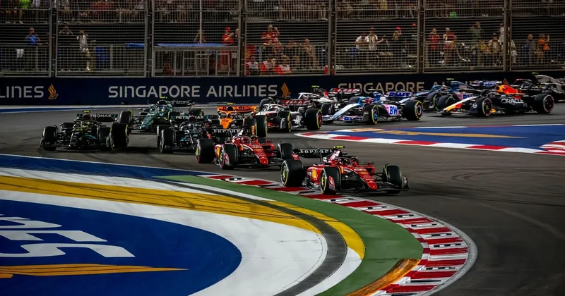 Lando Norris və Şarl Leklerin bolidləri toqquşub FOTO