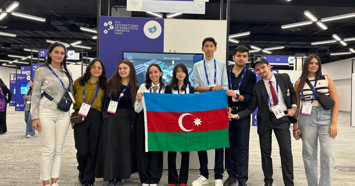 Azərbaycanlı gənclər Beynəlxalq Astronavtika Konqresində ölkəmizi uğurla təmsil ediblər
