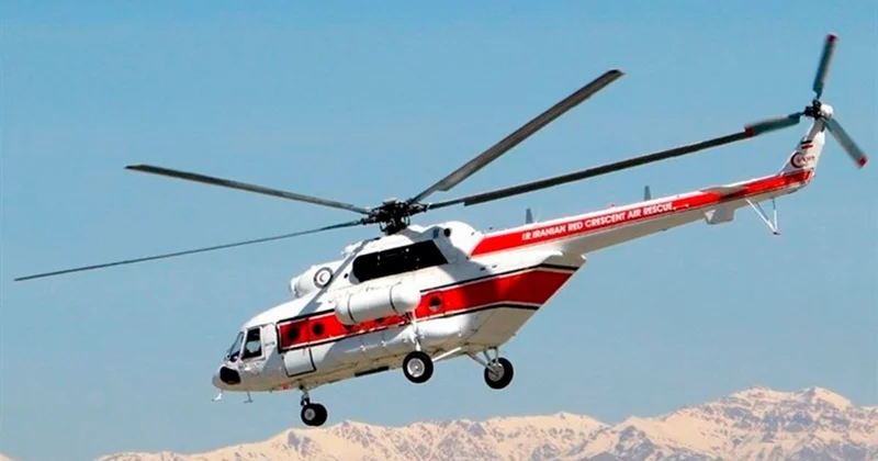 İranda helikopter qəzası Ölən var